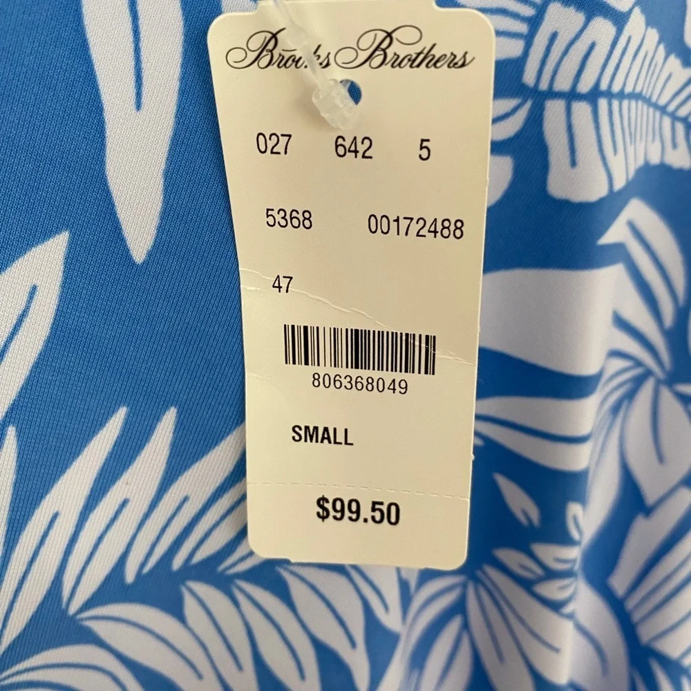 NWT Brooks Brothers beach tropical dress Small - Picture 4 of 8